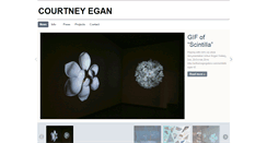 Desktop Screenshot of courtneyegan.net