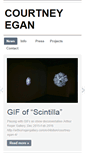 Mobile Screenshot of courtneyegan.net